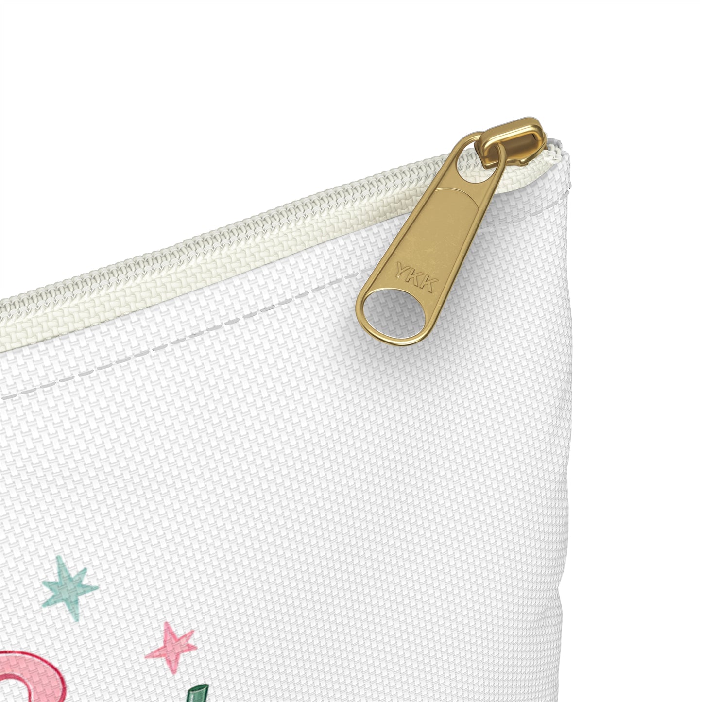 Rides and Vibes Accessory Pouch — Pastel Amusement Park Cosmetic Bag