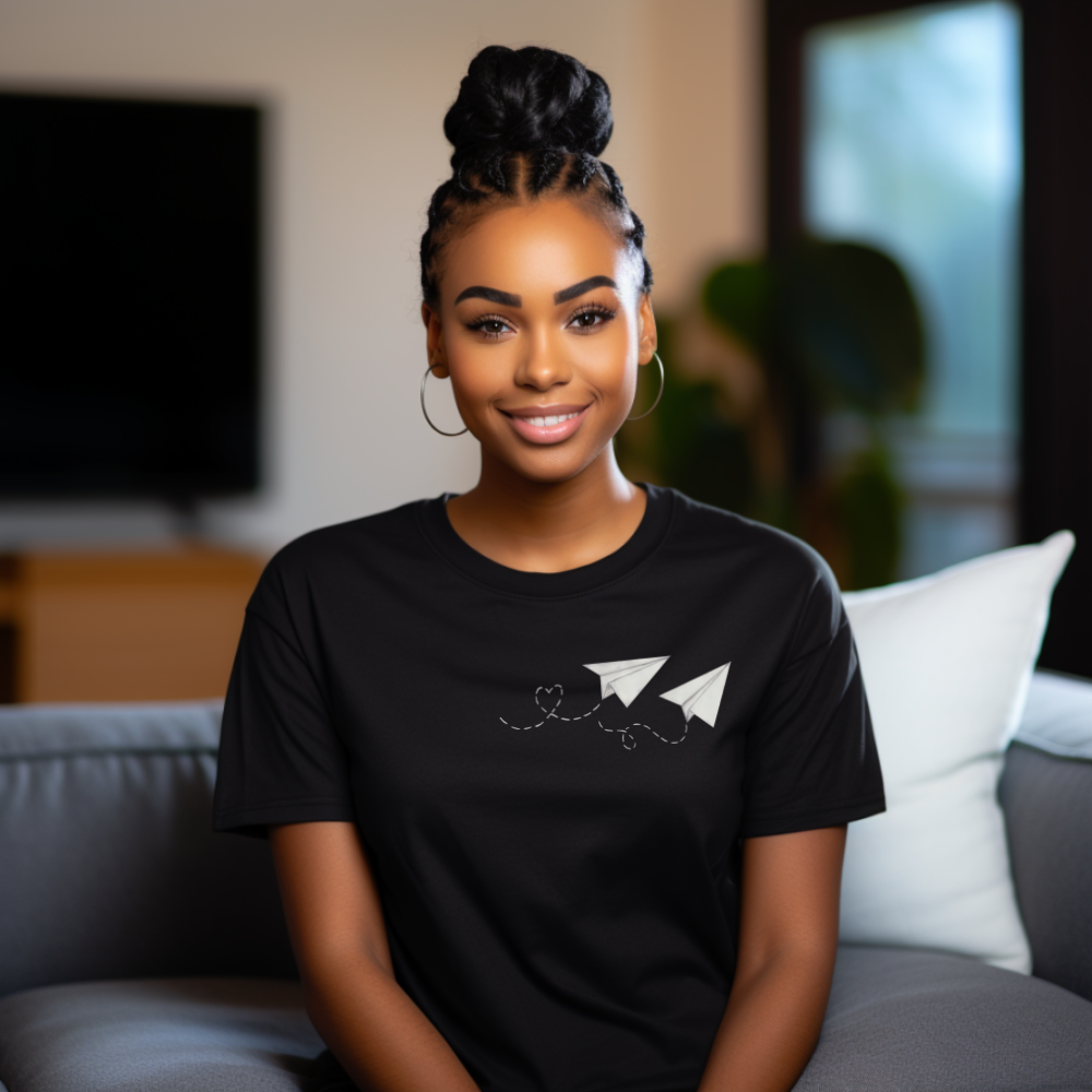 Paper Airplanes Comfort Colors T-shirt