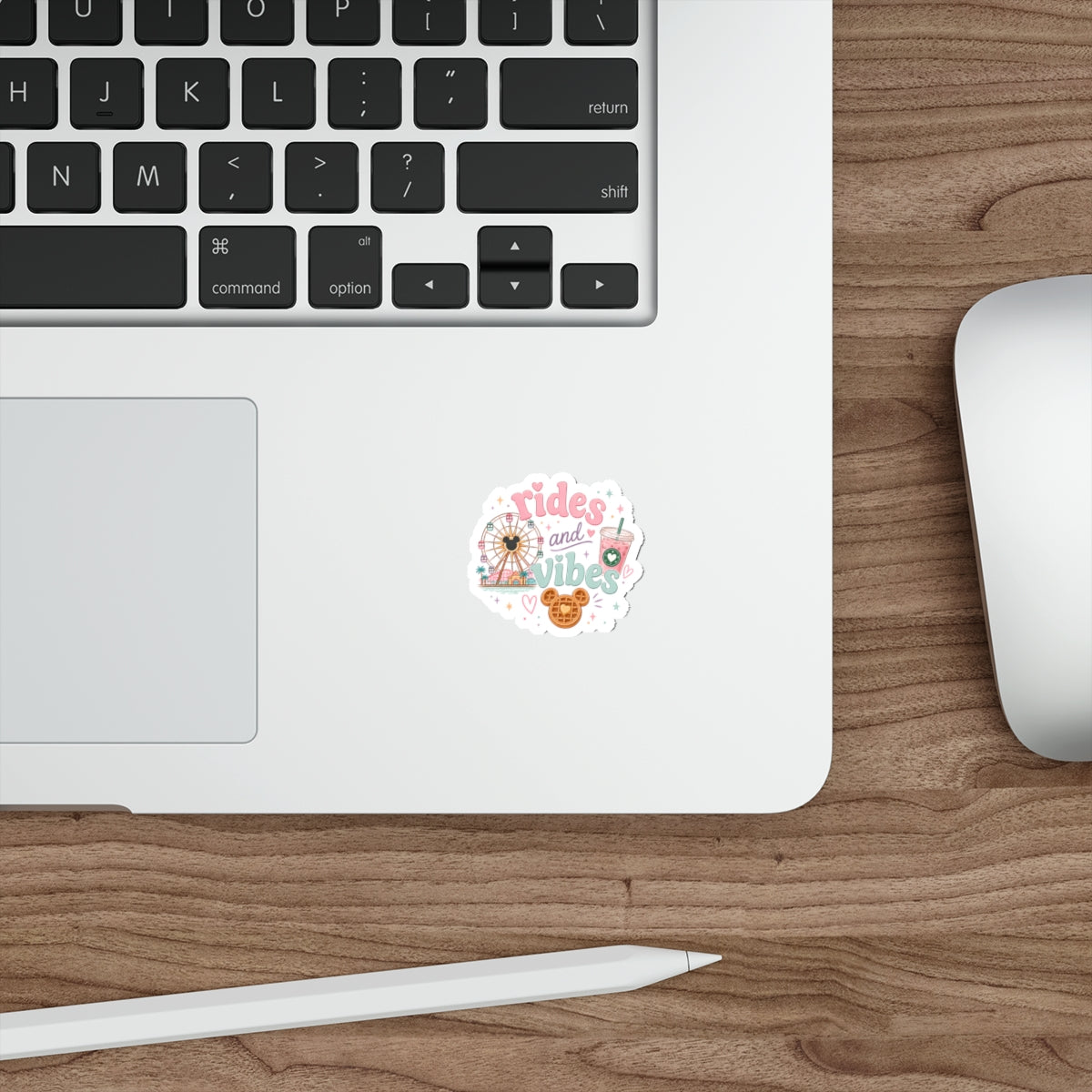 Rides and Vibes Die-Cut Sticker
