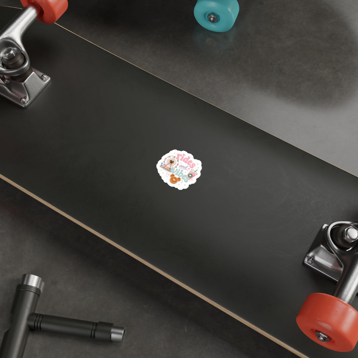 Rides and Vibes Die-Cut Sticker
