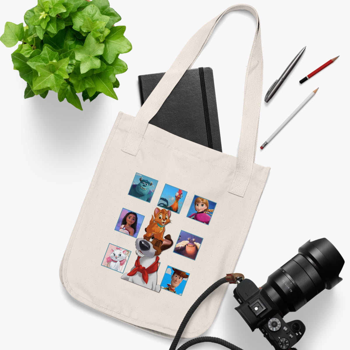 Organic Canvas Tote Bag